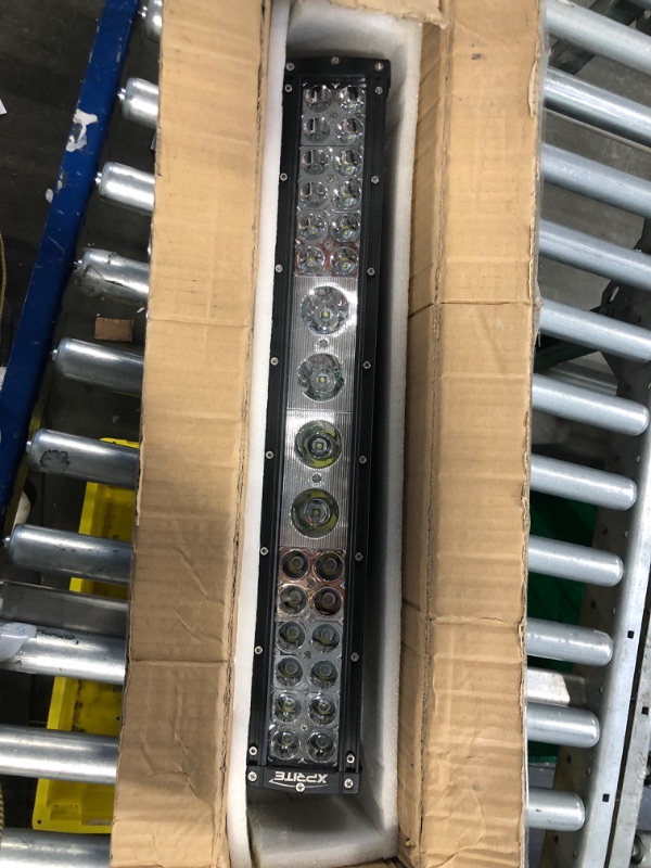 Photo 2 of 50 Caliber Racing 32" Straight LED Light Bar - 12V 192 Watt - Super Bright Spot/Combo Beam - Remote Control, RZR,UTV, Auto, Offroad [5043]