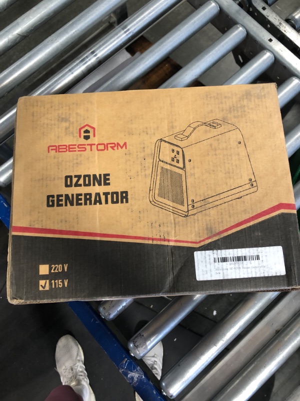 Photo 1 of Abestorm Commercial Ozone Generator 7,000mg/h Portable Ozone Machine for Cars, Industrial O3 Air Purifier Generator for Odor Removal, Rooms, Pets, Smoke?OZ-G700?