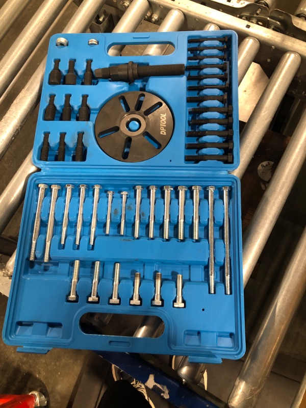 Photo 2 of Harmonic Balancer Puller Removal & Install Tool Kit Flywheel Remover Crankshaft Pulley Removal Steering Wheel Pulling Set