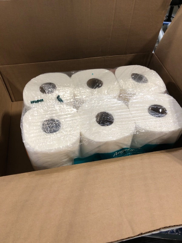 Photo 2 of Angel Soft® Toilet Paper, 48 Mega Rolls = 192 Regular Rolls, 2-Ply Bath Tissue