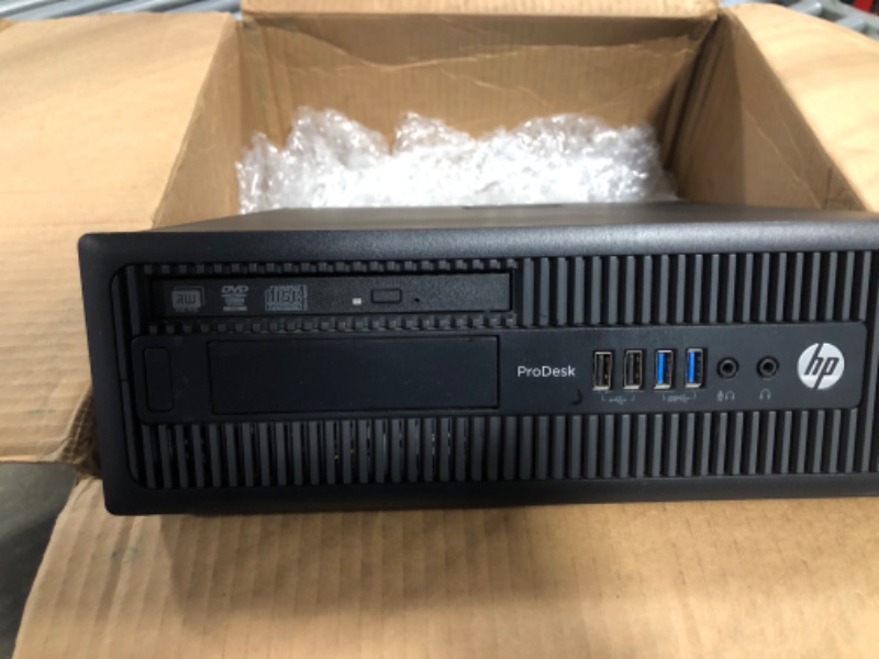 Photo 2 of HP EliteDesk 800 G2-SFF, Core i5-6500 3.2GHz, 8GB RAM, 512GB Solid State Drive, Windows 10 Pro 64bit (Renewed)