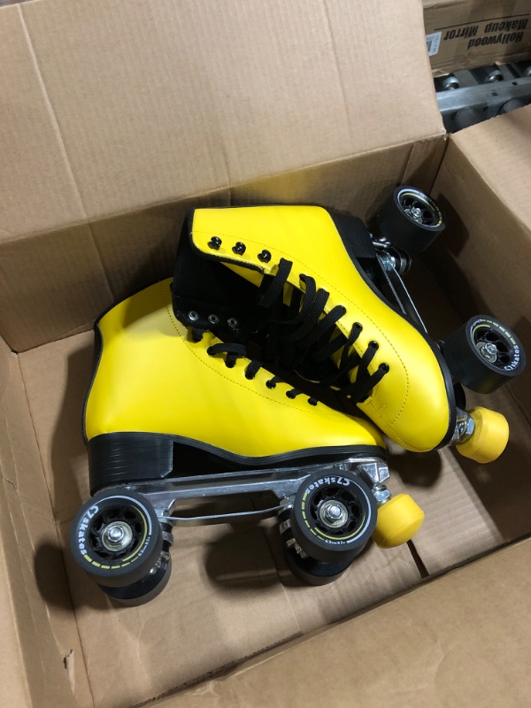 Photo 1 of C SEVEN C7skates Dark Magic Quad Roller Skates Cherrypop Women's 7 / Youth 6 / Men's 6