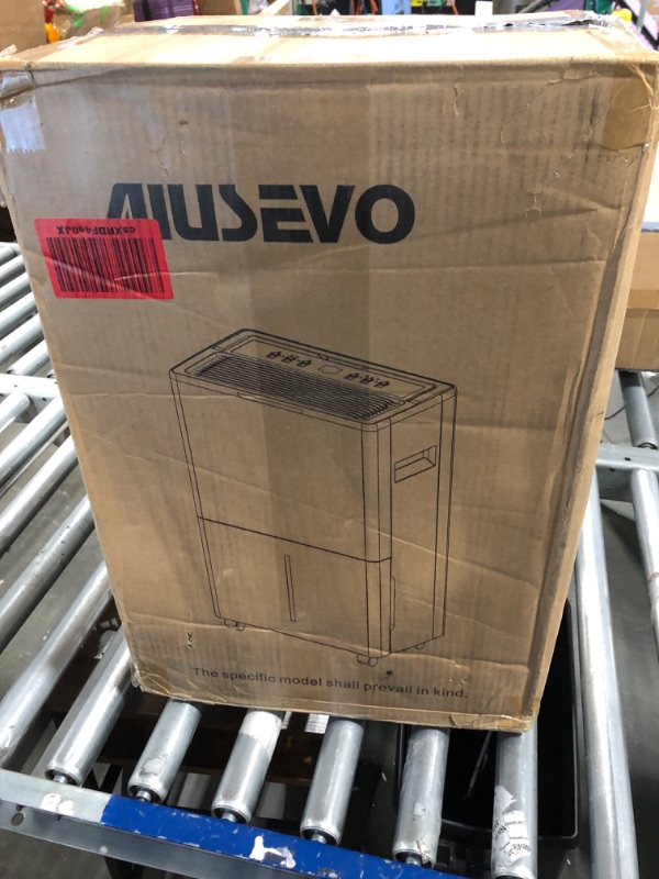 Photo 2 of 4,500 Sq. Ft Dehumidifier for Basements and Home, Aiusevo 50 Pint Dehumidifiers with Drain Hose Ideal for Large Room, Bedroom, Quietly Removes Moisture, 3 Modes Deshumidificador, Child Lock, 24H Timer B09T9GLLW5, AIUAS320-US-WI01