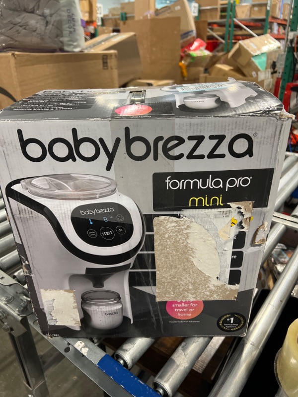 Photo 2 of Baby Brezza Formula Pro Mini Baby Formula Maker – Small Baby Formula Mixer Machine Fits Small Spaces and is Portable for Travel– Bottle Makers Makes The Perfect Bottle for Your Infant On The Go Formula Pro Mini Dispenser Machine