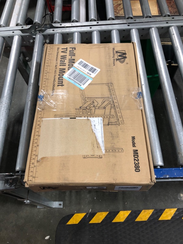 Photo 1 of Mounting Dream UL Listed TV Wall Mount for Most 32-55 inch TV, Some up to 65 inch, Full Motion TV Mount with Articulating Dual Arms, Max VESA 400x400mm, 99 lbs, Fits 16 inch Studs, MD2380