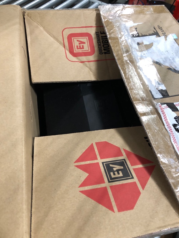 Photo 1 of Electro-Voice EVERSE 8 8" 2-Way Battery Powered Loudspeaker with Bluetooth, Automatic Feedback Suppression, and Music Ducking & Gator Cases Heavy-Duty Speaker Tote Bag for Compact 8" Speaker Cabinets Black Loudspeaker + Heavy-Duty Tote Bag