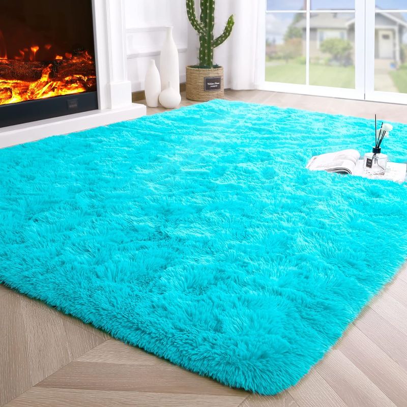Photo 1 of 
Noahas Luxury Fluffy Rugs Ultra Soft Shag Rug for Bedroom Living Room Kids Room, Child and Girls Shaggy Furry Floor Carpet Nursery Rugs Modern Indoor Home
