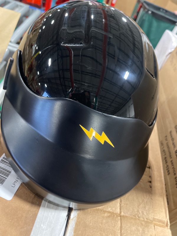 Photo 3 of 
AMPED Off-Road DOT Certified UTV Open Face Helmet - Lightweight Composite Open Face Helmet for Off-Road Adventures