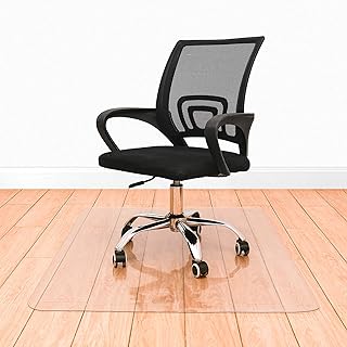 Photo 1 of Office Desk Chair Mat for Hard Wood Floor Thick PVC Matte 48" x 36",Transparent Sturdy Chair Mat
