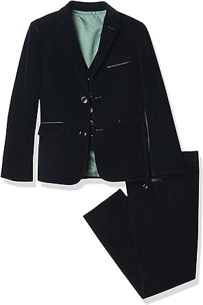 Photo 1 of Isaac Mizrahi Boys' Slim Fit 3 Piece Velvet Suit
