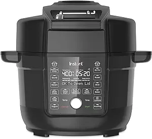 Photo 1 of **DAMAGED*** Instant Pot Duo Crisp Ultimate Lid, 13-in-1 Air Fryer and Pressure Cooker Combo, Sauté, Slow Cook, Bake, Steam, Warm, Roast, Dehydrate, Sous Vide, & Proof, App With Over 800 Recipes, 6.5 Quart 6.5QT Ultimate