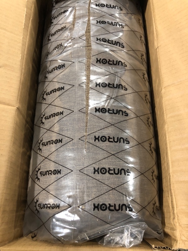 Photo 1 of SUNROX LokGrip Non Slip Tufted Memory Foam Bench Cushion, FadeShield Water Resistant Durable Thicken Outdoor/Indoor Bench Seat Pads 54x16x4 inch, Heather Chestnut 54 Inchx16 Inchx4 Inch Heather Chestnut