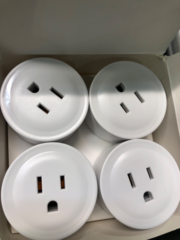 Photo 1 of Alexa Smart Plug Exioty, Simple Set Up with One Voice Command, Voice Control, Timer & Schedulete, Stable Connection, Bluetooth Mesh, Require Alexa Echo?4 Pack?