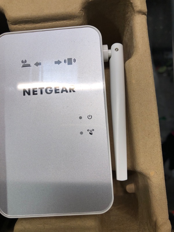 Photo 3 of NETGEAR WiFi Mesh Range Extender EX6150 - Coverage up to 1200 sq. ft. and 20 devices with AC1200 Dual Band Wireless Signal Booster & Repeater (up to 1200Mbps speed), plus Mesh Smart Roaming AC1200 Plug-In