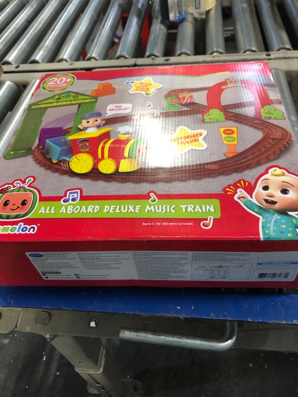 Photo 2 of CoComelon All Aboard Musical Train with Bonus Pieces, Officially Licensed Kids Toys for Ages 18 Month, Gifts and Presents, Amazon Exclusive