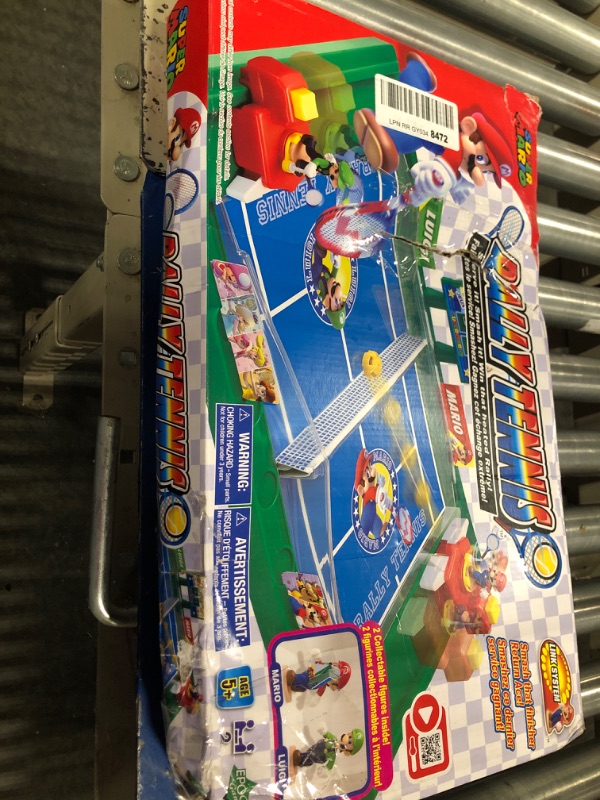 Photo 2 of EPOCH Games Super Mario Rally Tennis, Tabletop Skill and Action Game CFSuper Mario Rally Tennis