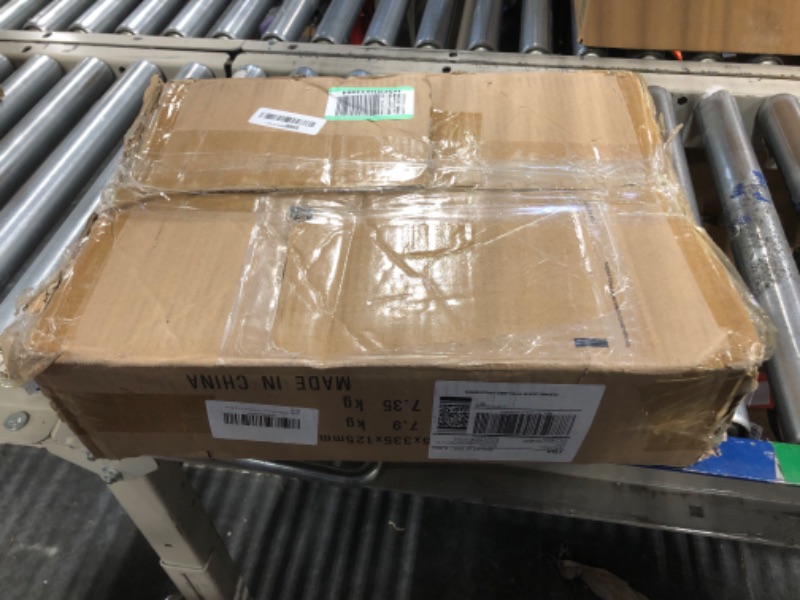 Photo 1 of LELELINKY Record Player Stand,Vinyl Record Storage Table with 4 Cabinet Up to 100 Albums,Mid-Century Modern Turntable Stand with Wood Legs,White Vinyl Holder Display Shelf for Bedroom Living Room