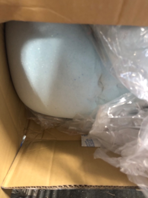 Photo 1 of Linenspa 3 Inch Memory Foam Mattress Topper, Gel Infused Queen Mattress Topper with Cover, CertiPUR-US Certified Queen 2 Inch Topper with Cover