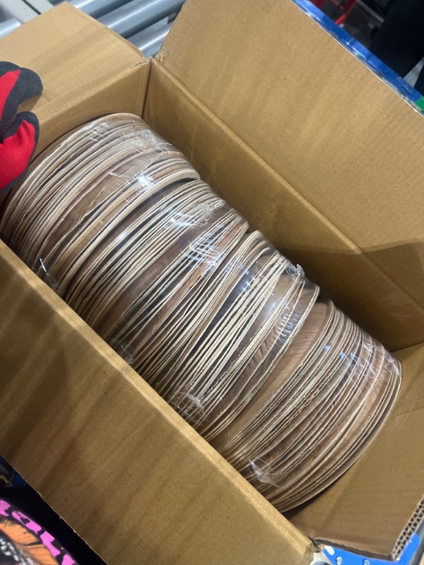 Photo 1 of ECO SOUL 100% Compostable 10 Inch Round Palm Leaf Plates [100-Pack] I Premium Disposable Plates Set I Heavy Duty Eco-Friendly Bamboo Plates Disposable I Round Disposable Plates 100 10" Round Plates