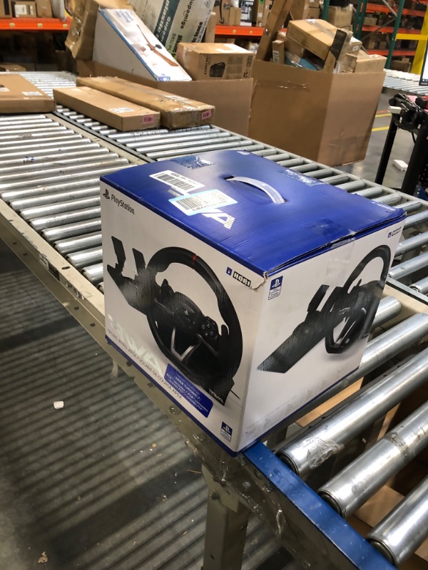 Photo 1 of HORI Racing Wheel Apex for Playstation 5, PlayStation 4 and PC - Officially Licensed by Sony - Compatible with Gran Turismo 7