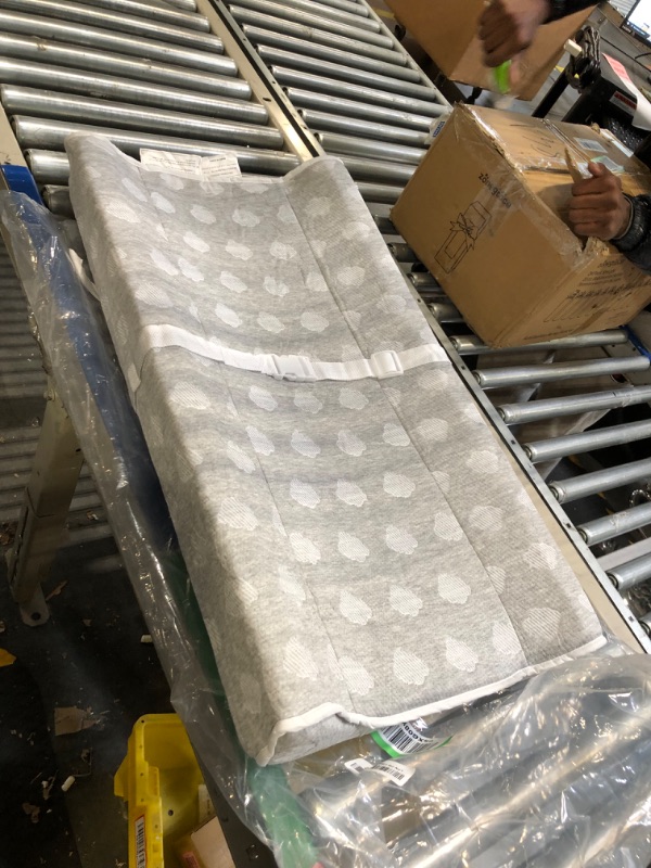 Photo 1 of Contoured Changing Pad - Waterproof & Non-Slip, Includes a Cozy, Breathable, & Washable Matress Cover - Jool Baby