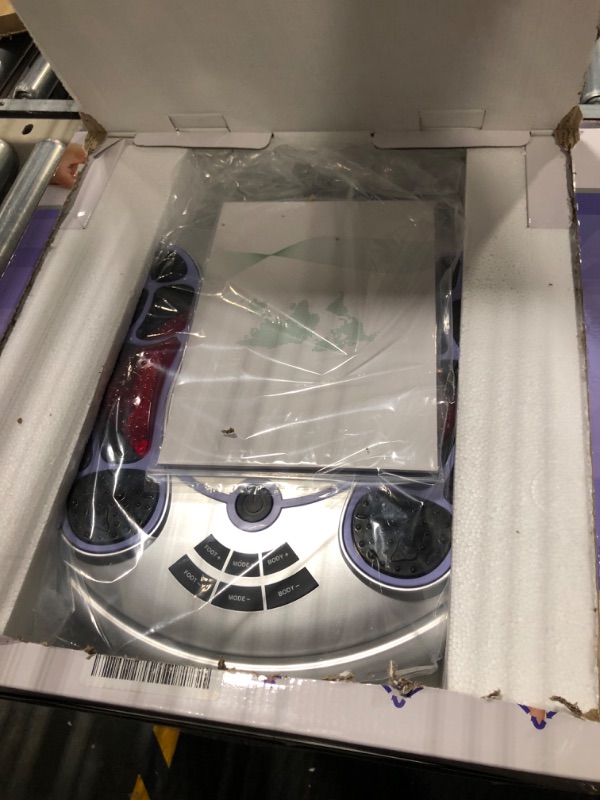 Photo 1 of Creliver EMS & TENS Foot Circulation Stimulator - Electric EMS Foot Massager for Circulation and Pain Relief, FSA HSA Approved Products, 25 Modes 99 Intensities 4 Pads, TENS Unit for Feet Neuropathy