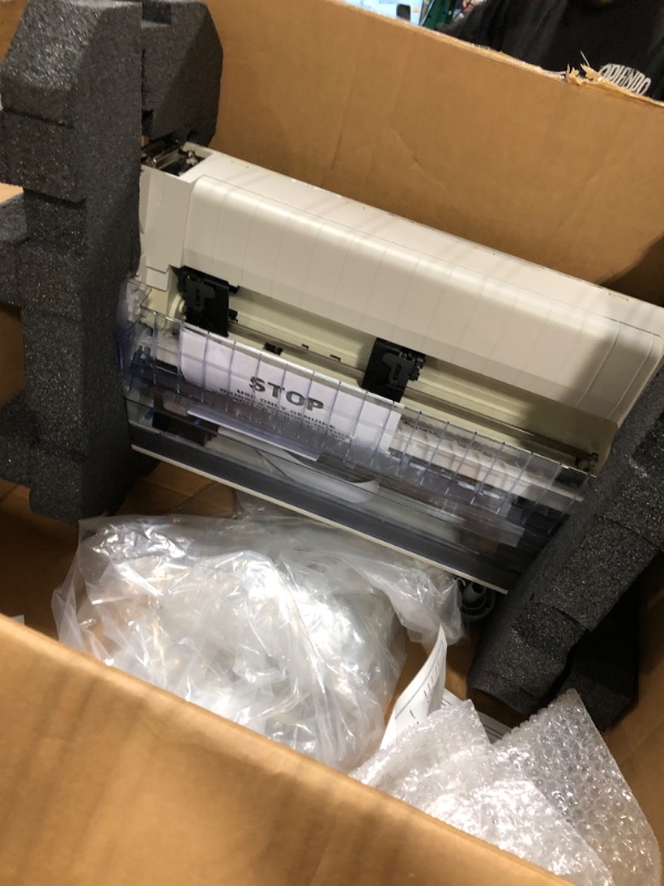 Photo 3 of 62411701 Oki MICROLINE 321 Turbo Dot Matrix Printer - 9-pin - 435 cps Mono - 288 x 144 dpi - Parallel, USB