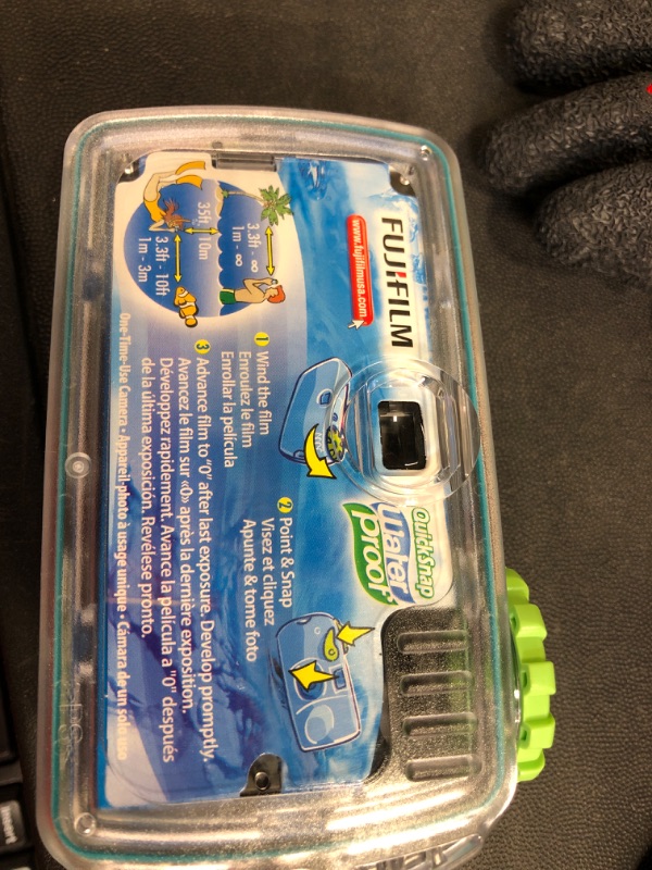 Photo 1 of Fujifilm QuickSnap Waterproof One-Time Use Camera - 27 Exposures