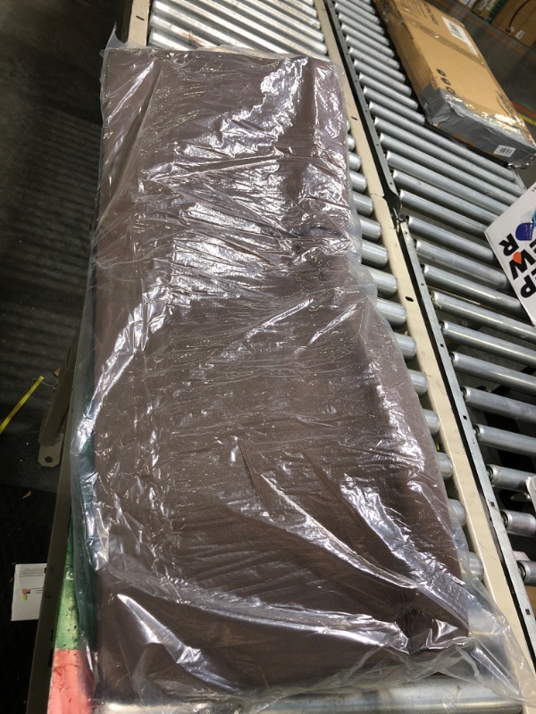 Photo 1 of Bed Rails Foam Wedge for Elderly Adults Bed Rail Padding Railings Seniors Assist Side Rails Safety Guard Hospital Medical Bumpers Cushion Covers Pads for Disabled 7" X 11.2" X 34" Brown