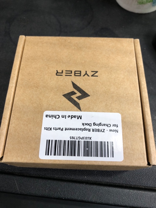 Photo 2 of ZYBER Replacement Rechargeable Batteries Part Kit for ZYBER Charging Dock for Quest 2, Includes Quest 2 Controller Battery Covers, Magnetic USB-C Headset Connector