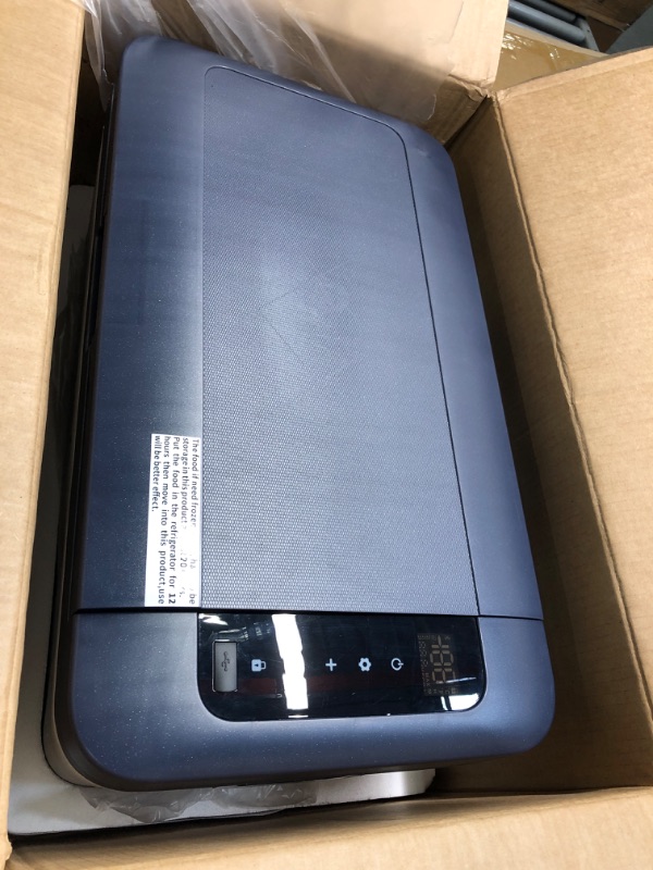 Photo 3 of BODEGA 12 Volt Car Refrigerator, 20 Quart (18L) Portable Freezer, Car Fridge (-4?~68?), Electric Cooler for Vehicles, Truck, RV, Camping, Travel - 12/24V DC & 100V-240V AC,WIFI APP Control 20 Quart (Dark Blue)