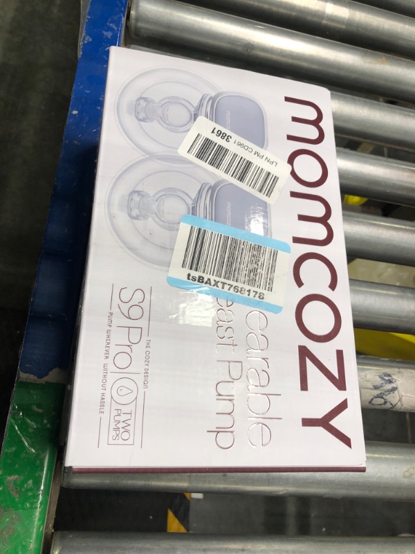 Photo 2 of 
****** ONLY ONE WORKS**** Momcozy Hands Free Breast Pump S9 Pro Updated, Wearable Breast Pump of Longest Battery Life & LED Display, Double Portable Electric Breast Pump with 2 Modes & 9 Levels - 24mm, 2 Pack Gray 2 Count N-gray