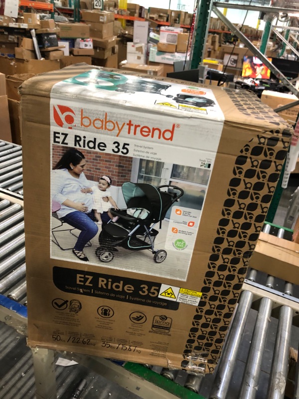 Photo 2 of Baby Trend EZ Ride 35 Travel System - Doodle Dots