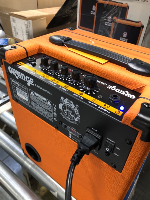 Photo 4 of Orange Crush Bass 25W Bass Guitar Combo Amp, Orange