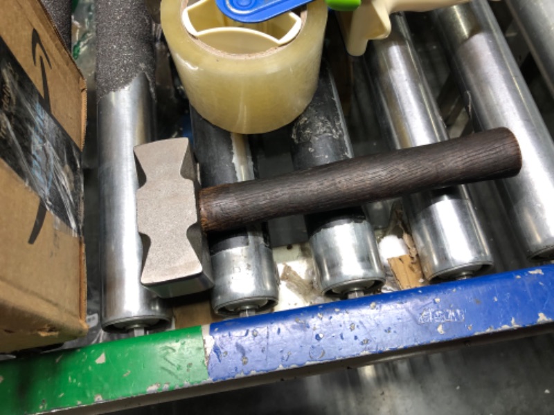 Photo 1 of 2.2LB Forging Square Hammer with Double Faces Perfect for Farrier Bladesmithing Blacksmith Anvil Knife