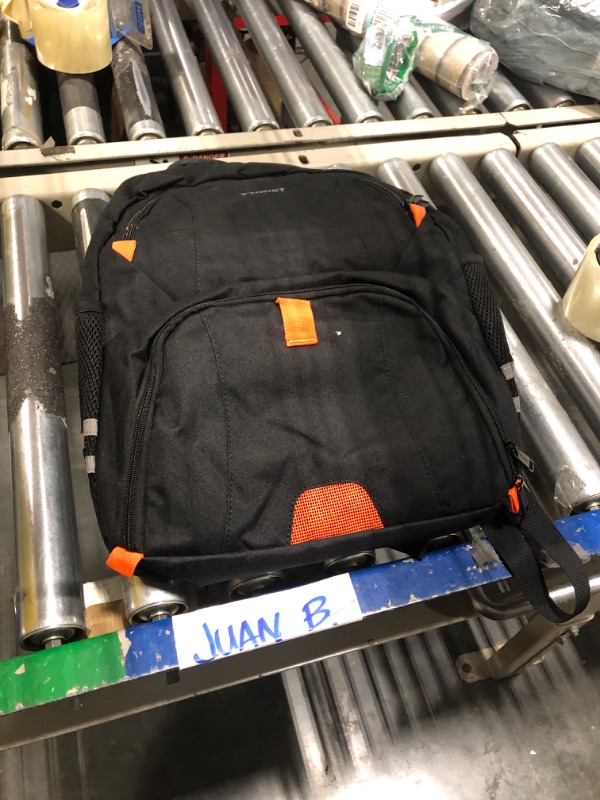 Photo 3 of Ytonet Men's Laptop Backpack, Black, 15.6 in