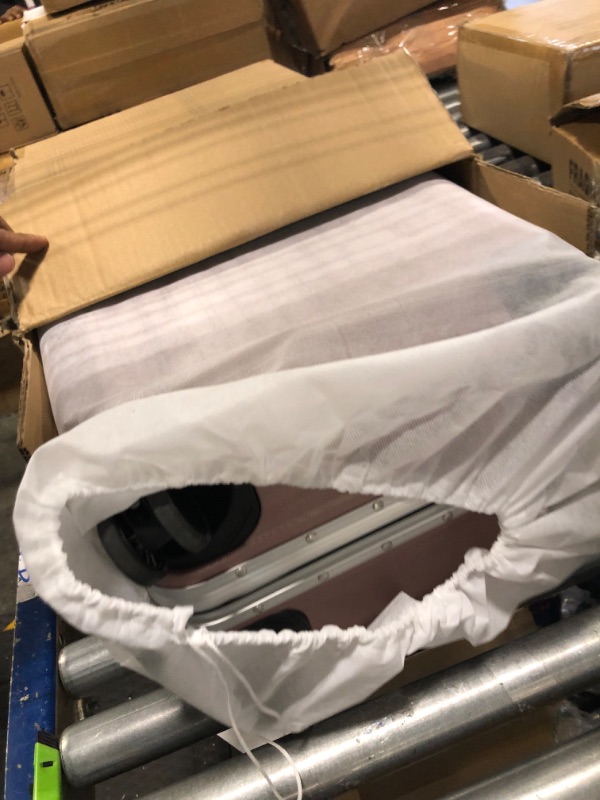 Photo 1 of FIGESTIN Hard Shell Carry On Luggage with Aluminum Frame 100% PC Lightweight 20'' No Zipper Suitcase checked luggage (Rose Gold) Carry on 20 Inch Rose Gold