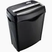 Photo 1 of Amazon Basics 6 Sheet Cross Cut Paper and Credit Card Home Office Shredder with 3.8 Gallon Bin, Black ** not exact picture**
