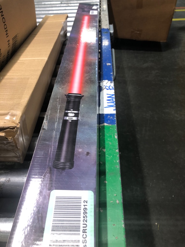 Photo 1 of HOCET Star Wars Neo Realistic Pixel Lightsaber Metal Hilt Full Size,Smooth Swing Force FX Lightsaber,Heavy Dueling Lightsaber,Black Series Light Saber,Costume Toys for Kids(Black)