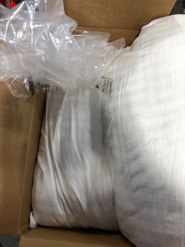 Photo 3 of *ONLY ONE* Beckham Hotel Collection Bed Pillows for Sleeping - King Size, *ONE* - Soft, Cooling, Luxury Gel Pillow for Back, Stomach or Side Sleepers