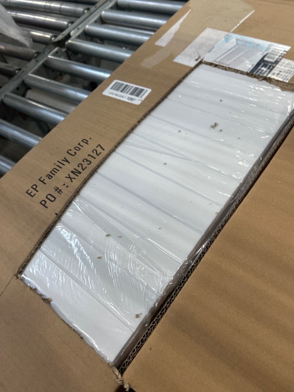 Photo 1 of Simple Houseware Shoe Storage Bench for Entryway, White