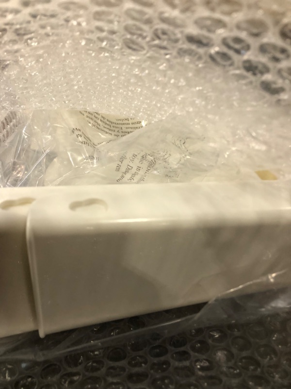 Photo 1 of 3 Pack - Simple Houseware Plastic Single Pocket Wall Mount File Holder, White 3 Pack White