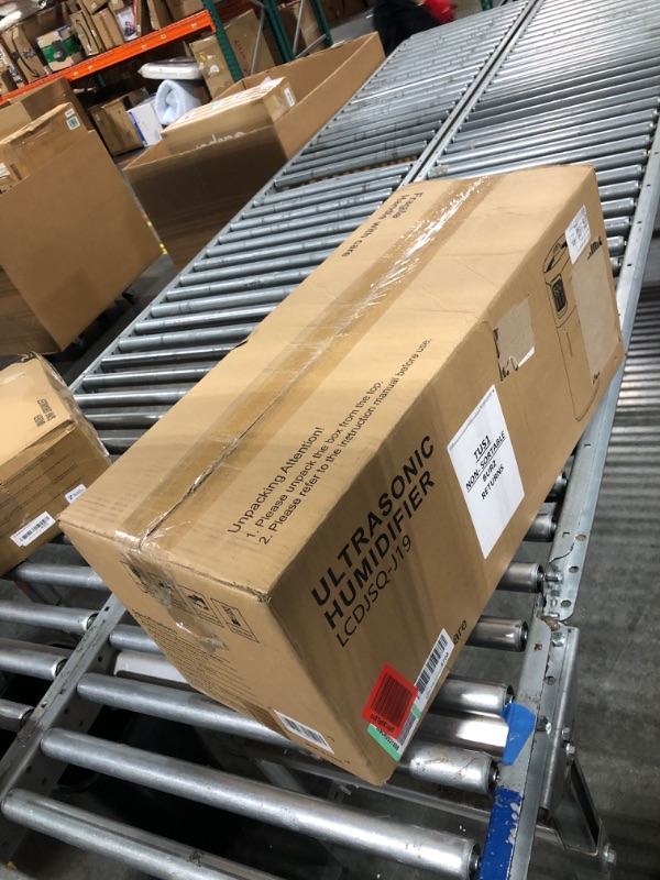 Photo 1 of LACIDOLL Humidifiers for Large Room Wholehouse Humidifier 1000 sq. ft 4.2 Gal 16L Floor Humidifier 360° Nozzles Cool Mist Ultrasonic Humidifier Output Top Fill Tower Humidifier for Home Office