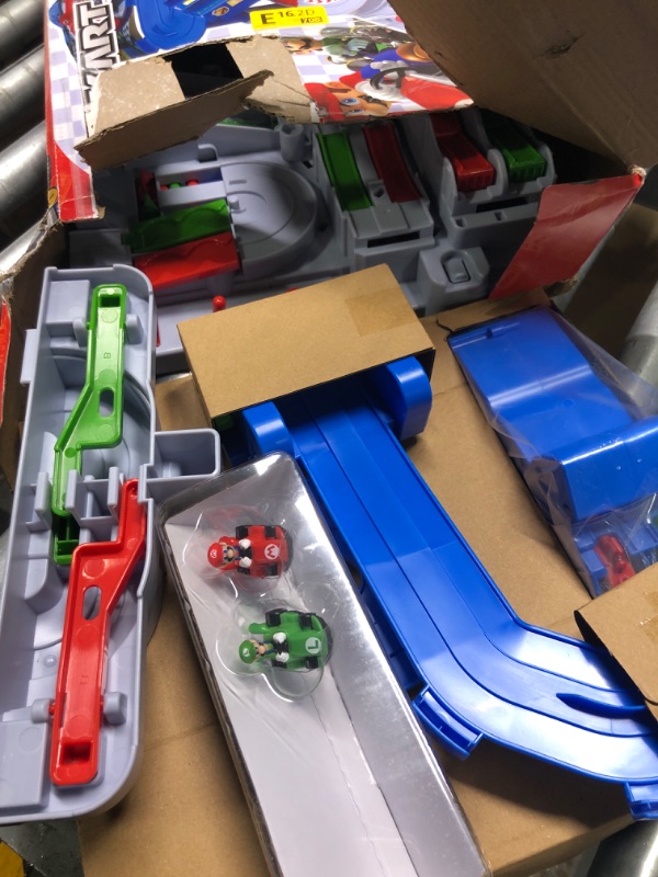 Photo 1 of EPOCH Games Mario Kart™ Racing Deluxe, Vehicle Obstacle Course with Mario and Luigi Kart Figures for Ages 5+