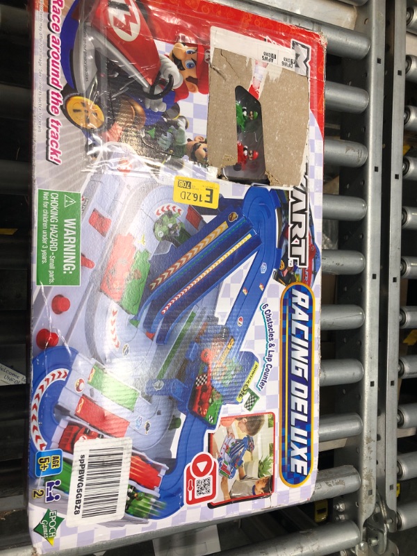 Photo 1 of EPOCH Games Mario Kart™ Racing Deluxe, Vehicle Obstacle Course with Mario and Luigi Kart Figures for Ages 5+