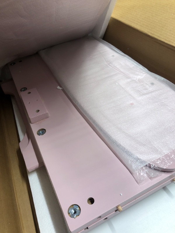 Photo 1 of Delta Children MySize Deluxe Toy Box - Greenguard Gold Certified, Dusty Rose