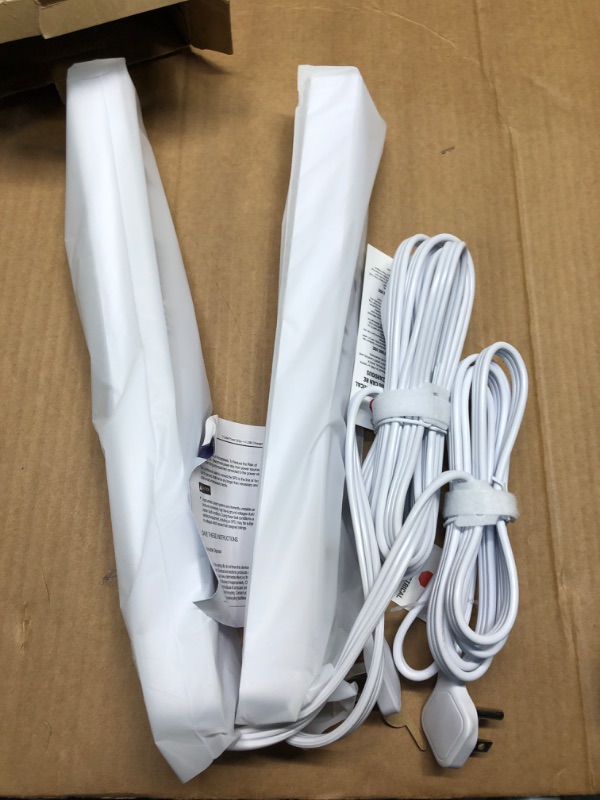 Photo 1 of 2 Pack Power Strip Surge Protector - 7 Outlets 4 USB Ports (2 USB C), Maxpw Ultra Thin Flat Extension Cord & Flat Plug, 10 Ft & 6 Ft, 1875W/15A, 1700 Joules, Wall Mount for Home Office Dorm, White
