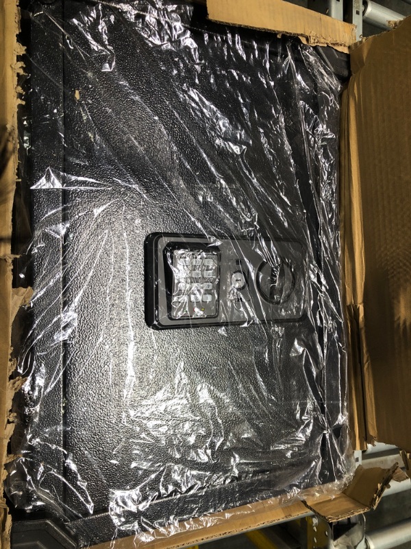 Photo 1 of 22.05" Tall Wall Safes Between the Studs Fireproof with Hidden Bottom Compartment, Heavy Duty Hidden Safe with Removable Shelf, Fireproof in Wall Safe for Documents Money Firearms Valuables 22.05" Tall Black Lock
