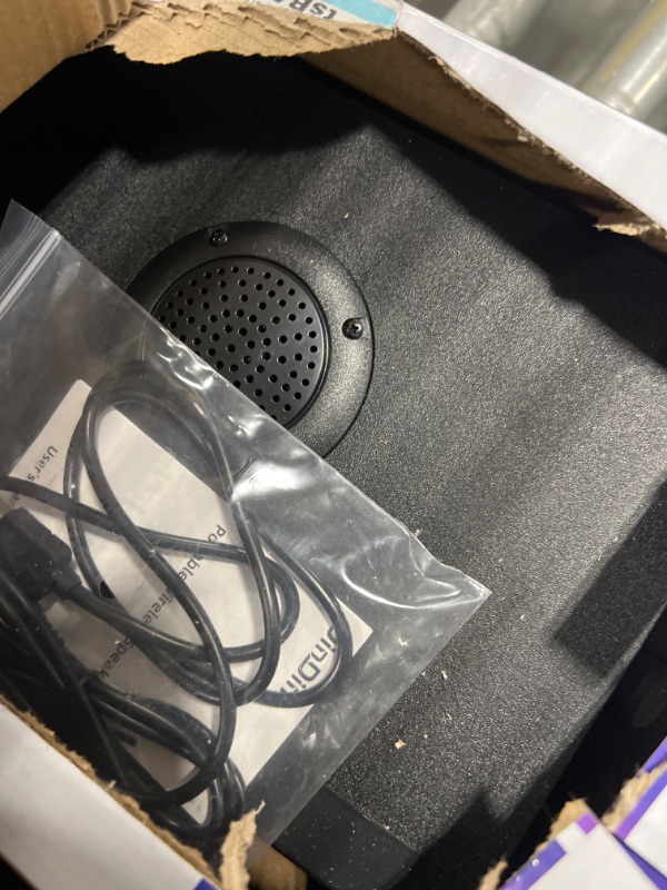 Photo 1 of DINDIN Portable Bluetooth Speakers, 20W (40W Peak) TWS Wireless Party Speaker with Lights, Deep Bass, Bluetooth 5.0 Speaker with Subwoofer for Party, BBQ, Home, Outdoor, Camping, Tavel