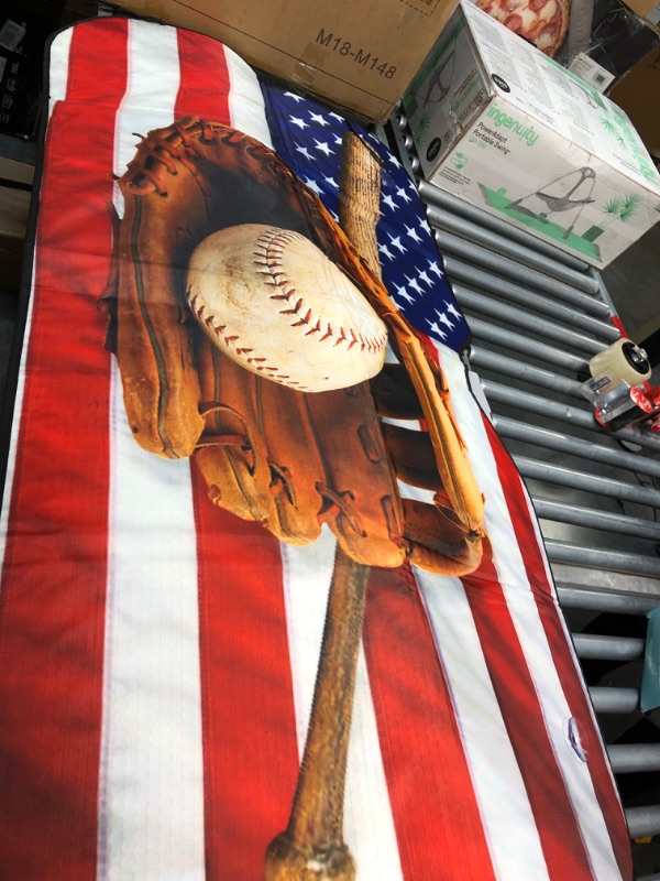 Photo 1 of Kenaat Car Front Windshield Sun Shade - Vintage Baseball American Flag to Keep Your Vehicle Cool,Window Sunshade for Car SUV Truck 30x55inch Medium American Flag Baseball